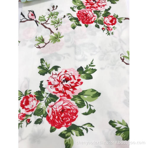 100% Cotton Stretch Active Printed Fabric